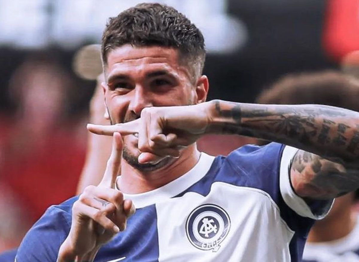 Rodrigo De Paul dedicó a Tini y a sus hijas su primer gol en el Atlético de Madrid desde octubre