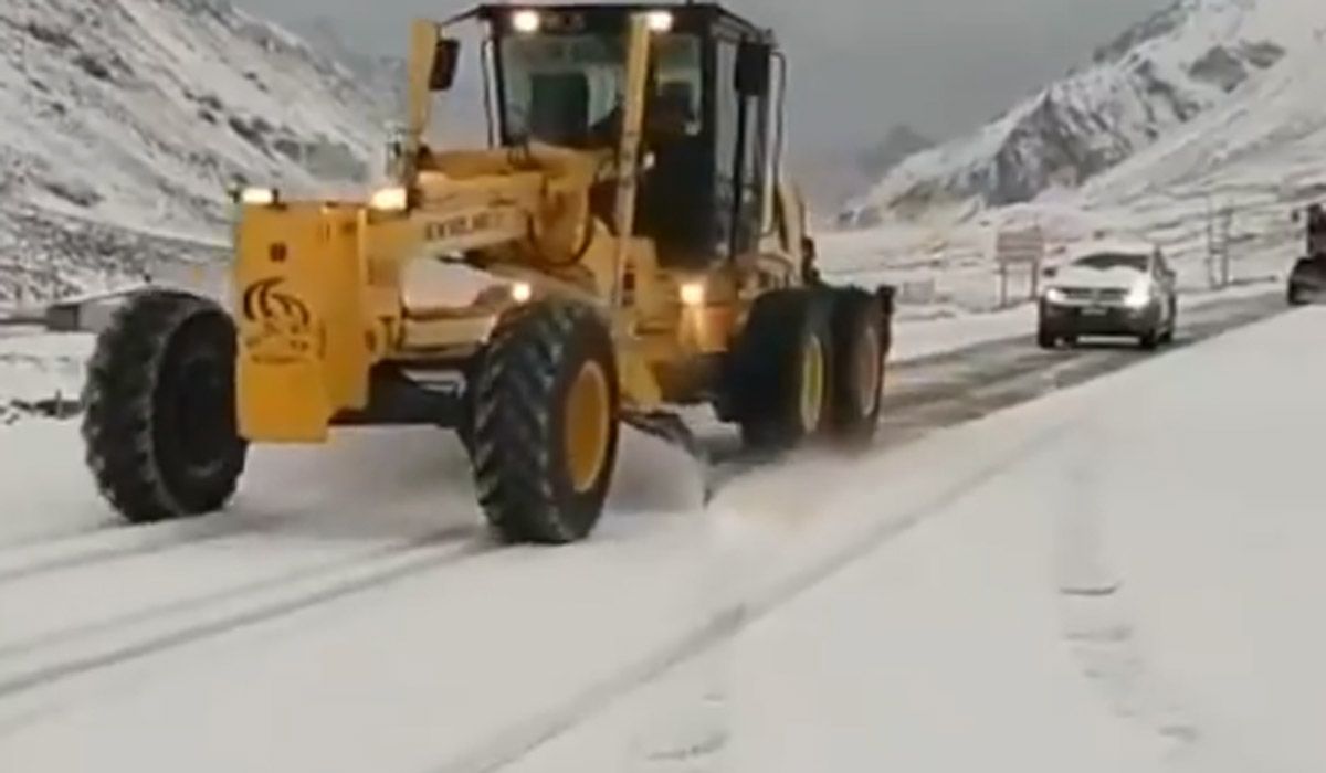Nevada en Mendoza: así está la montaña hoy