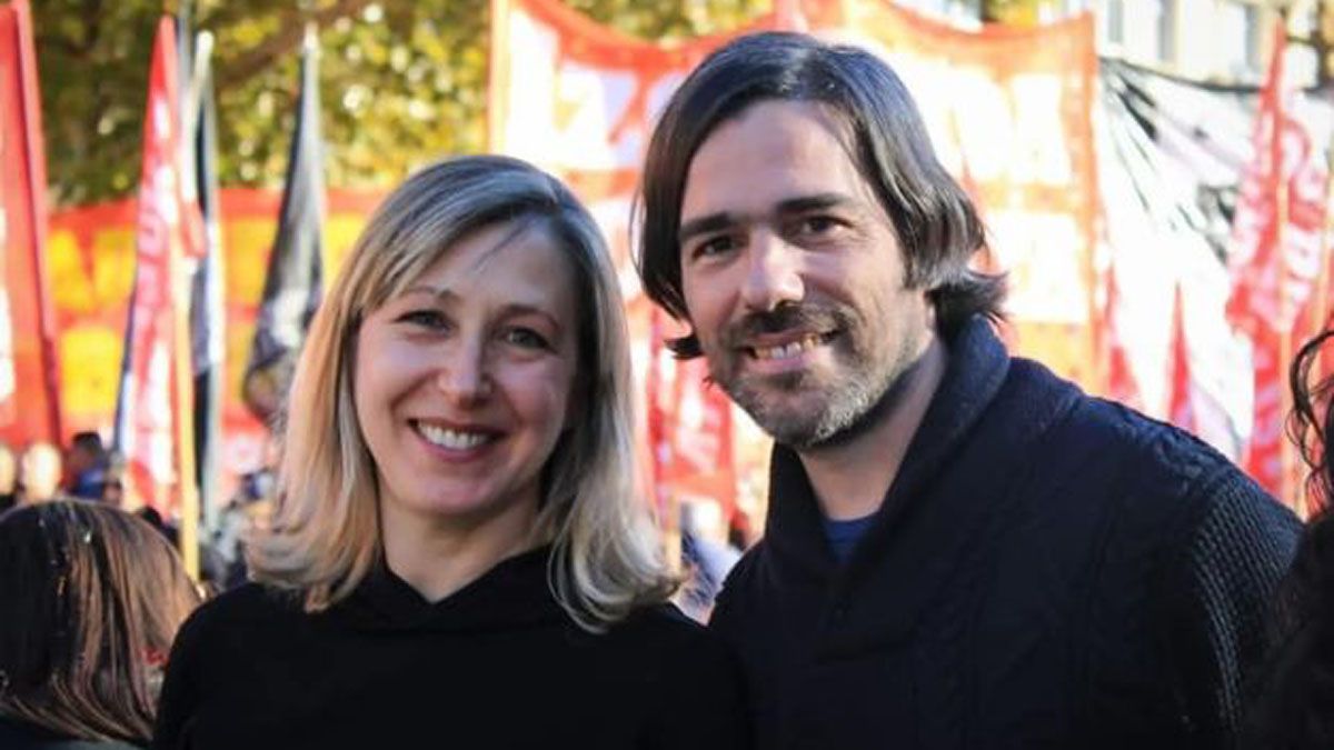 Myriam Bregman y Nicolás del Caño.