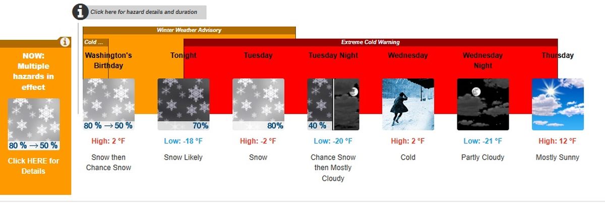La ola de frío polar que azota Estados Unidos ha llevado a las autoridades meteorológicas a emitir alertas de emergencia La ola de frío polar que azota Estados Unidos ha llevado a las autoridades meteorológicas a emitir alertas de emergencia
