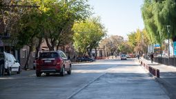 La calle Morón tendrá doble sentido entre San Martín y Morón. Otra parte de la calle está en obra.