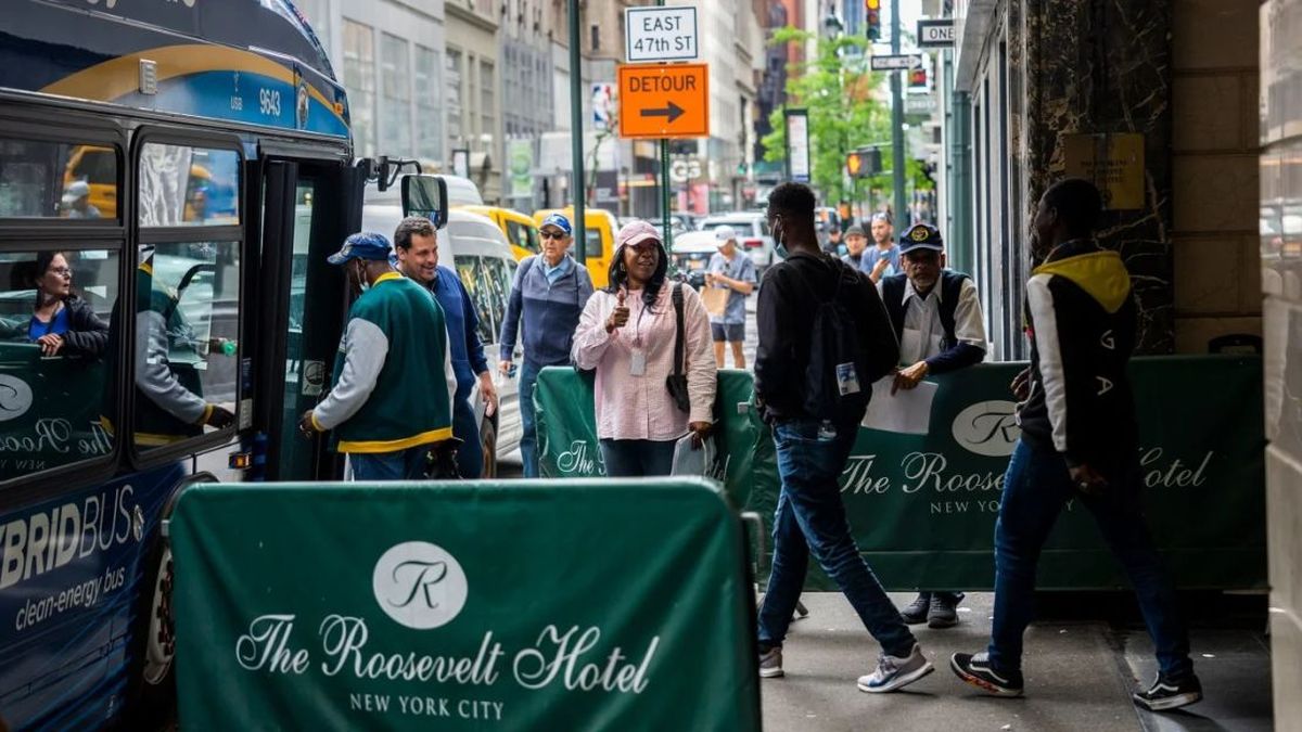 El Hotel Roosevelt albergó a miles de inmigrantes.