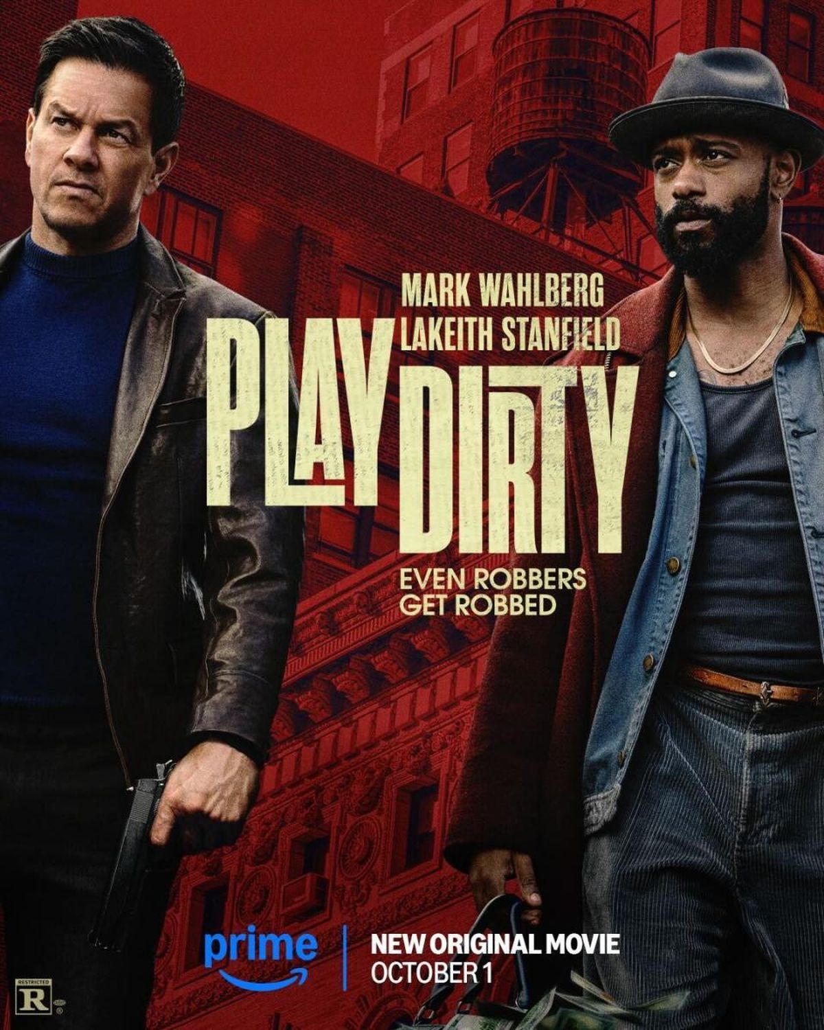 Gran dupla. Mark Wahlberg y LaKeith Stanfield brillan en la pel&iacute;cula de Prime Video Juego Sucio.&nbsp;