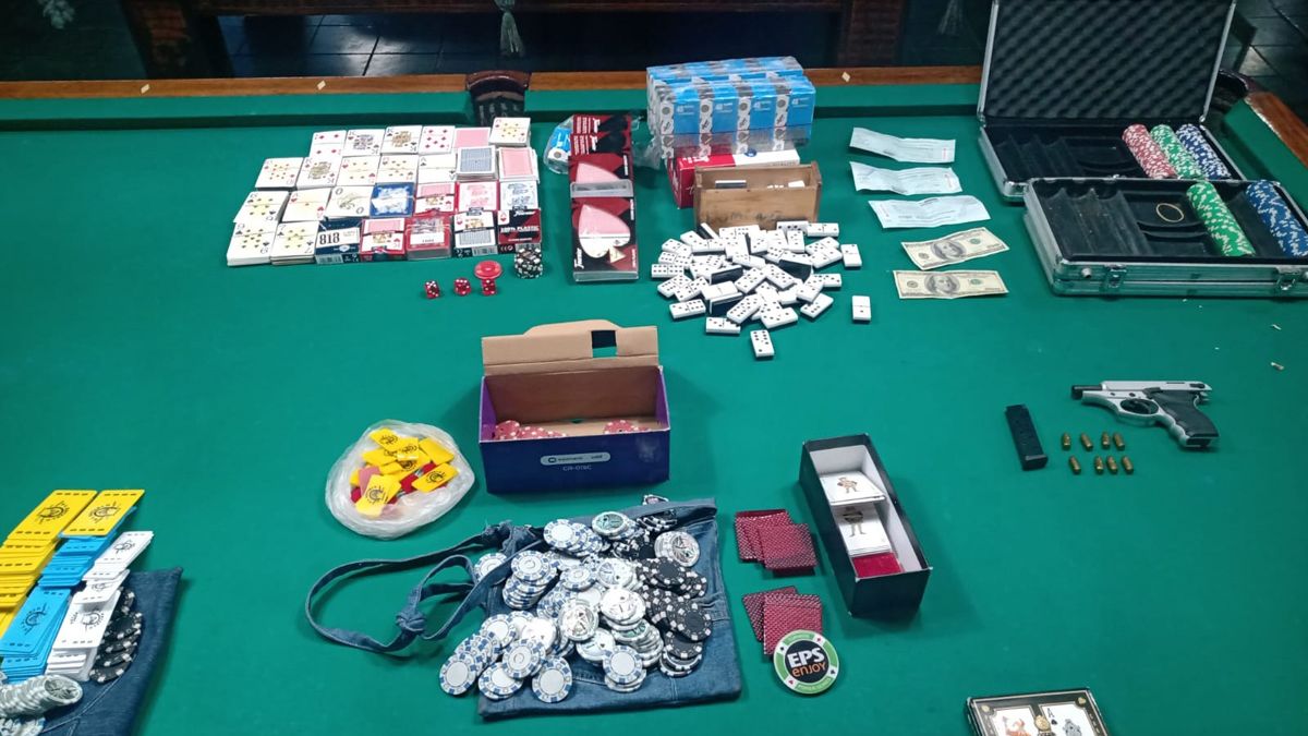 Allanaron un casino clandestino en avenida San Martín