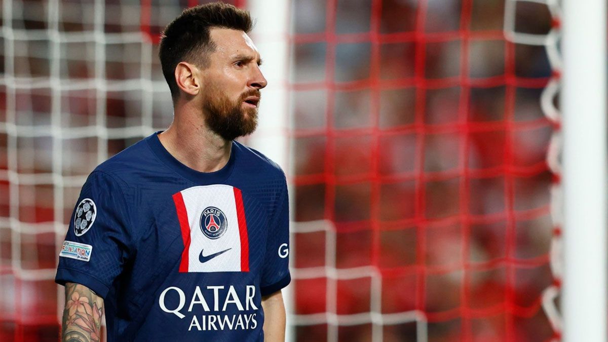 Lionel Messi y la razón por la que fue remplazado en el PSG