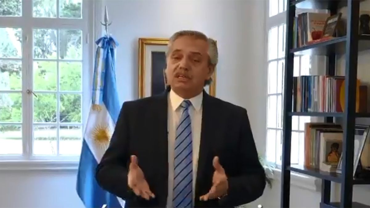 Alberto Fernández le dio su apoyo a la madre de Facundo Astudillo Castro