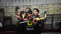 Leonardo Murialdo venció a Bancaria de San Juan en el partido de ida de la final de la Liga Nacional A2 de hockey sobre patines.