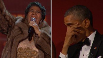 El día que Aretha Franklin hizo llorar a Barack Obama