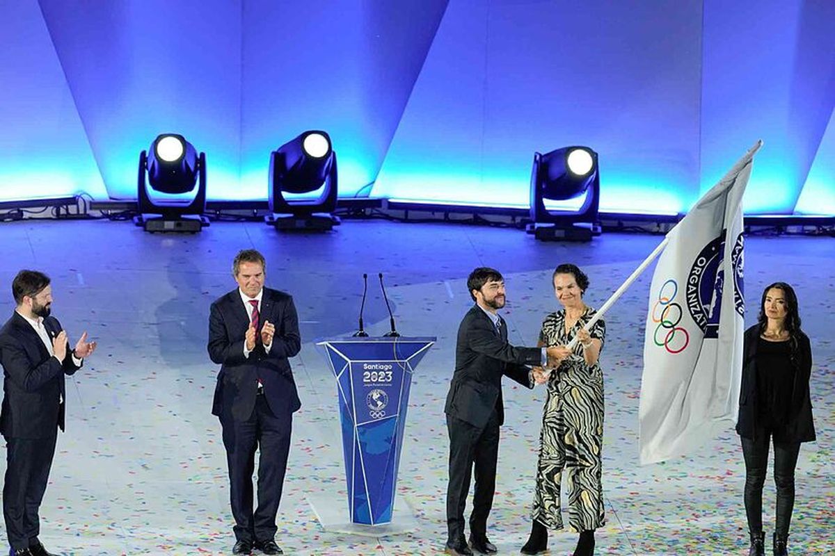 Barranquilla habìa recibido la bandera panamericana&nbsp;