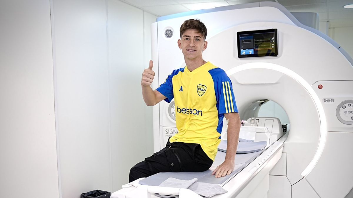 Tomás Belmonte se hizo la revisación médica y ya es jugador de Boca.&nbsp;