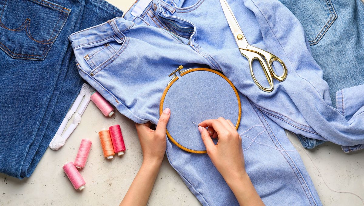 Nunca deben faltar unas tijeras afiladas, hilos de colores y agujas de diferentes medidas Nunca deben faltar unas tijeras afiladas, hilos de colores y agujas de diferentes medidas 