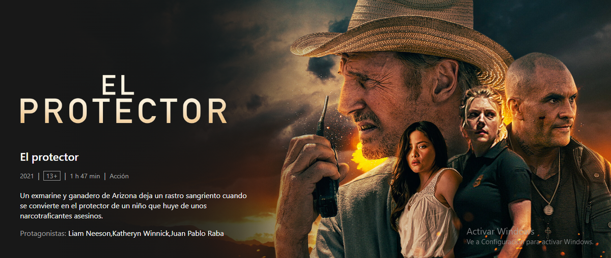 Streaming. Netflix: Liam Neeson deja un rastro sangriento defendiendo a un niño.