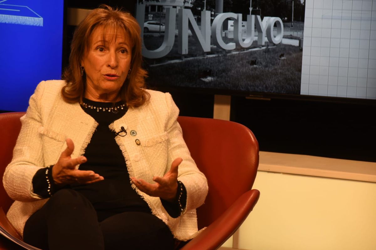 Esther Sánchez es contadora y es la actual decana de Ciencias Económicas en la UNCuyo.