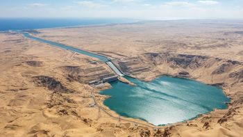 Convierte parte del desierto en un mar: pretendían inundarlo para provocar electricidad