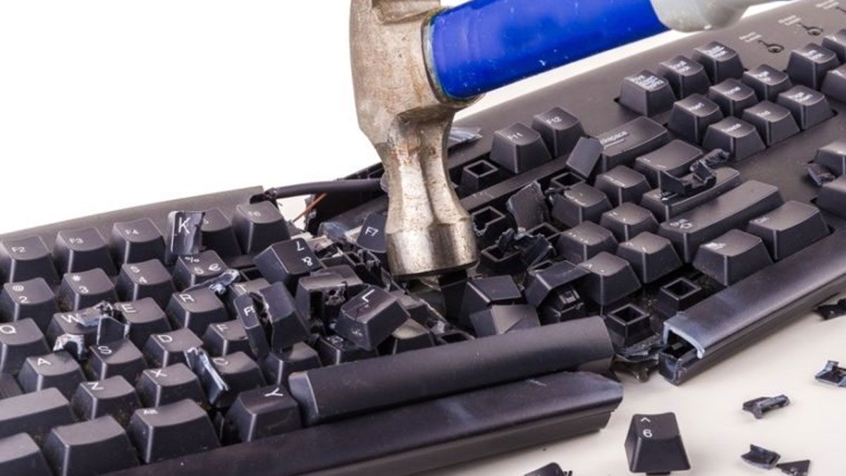 Revelaron de qué manera suavisar el teclado de la computadora.