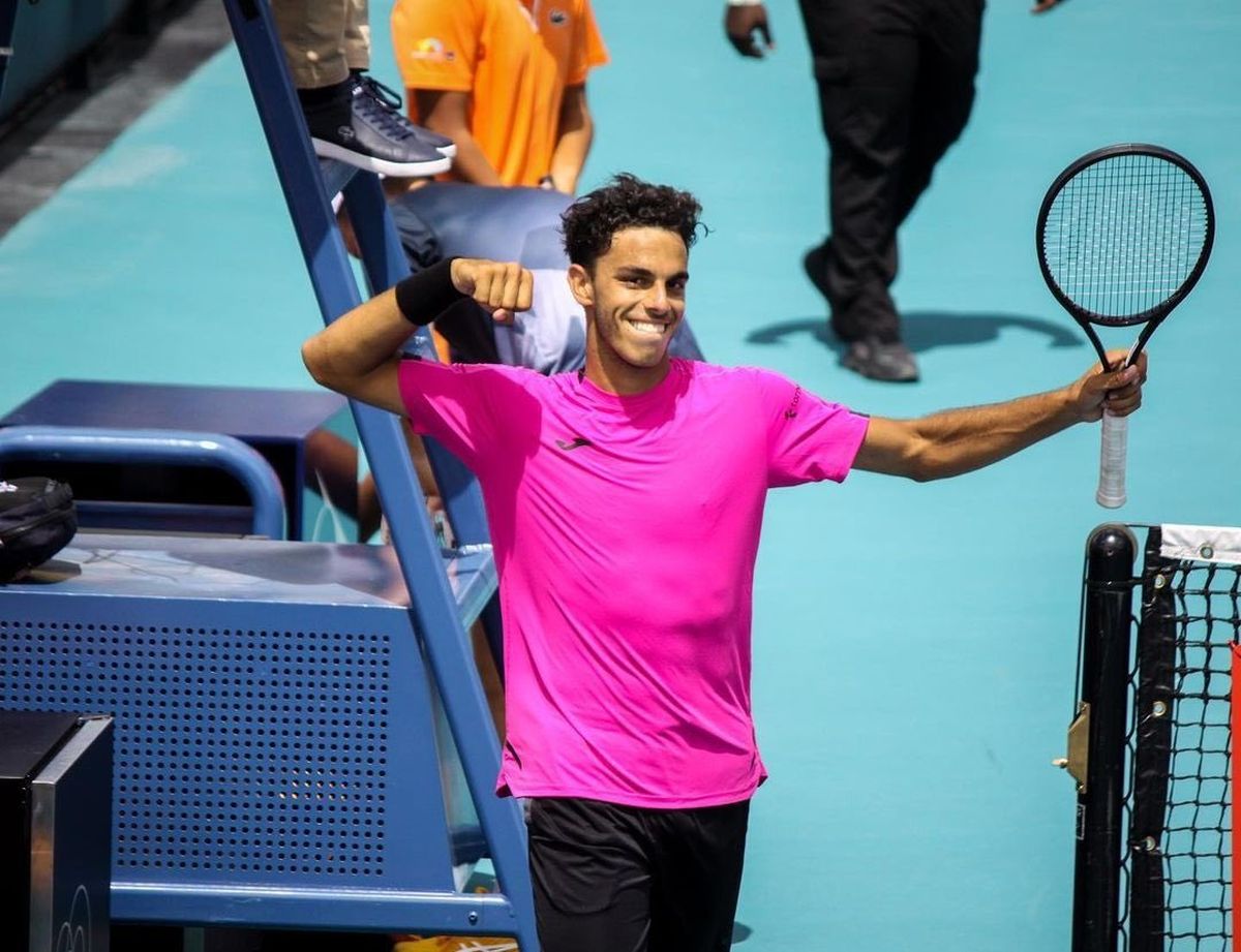 Francisco Cerúndolo está en la mejor semana de su carrera en el Masters 1000 de Miami
