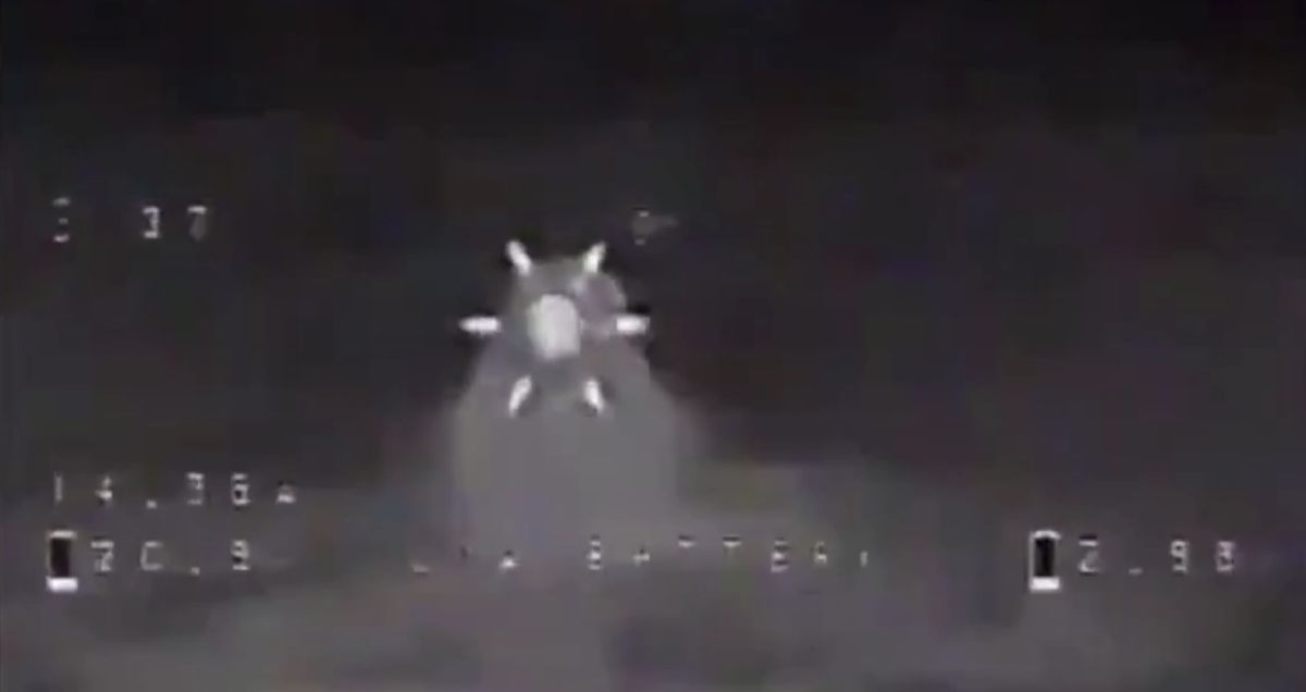 Los soldados realizaron el descubrimiento mediante un vehículo no tripulado, equipado con cámaras infrarrojas. Imagen: captura de pantalla Los soldados realizaron el descubrimiento mediante un vehículo no tripulado, equipado con cámaras infrarrojas. Imagen: captura de pantalla