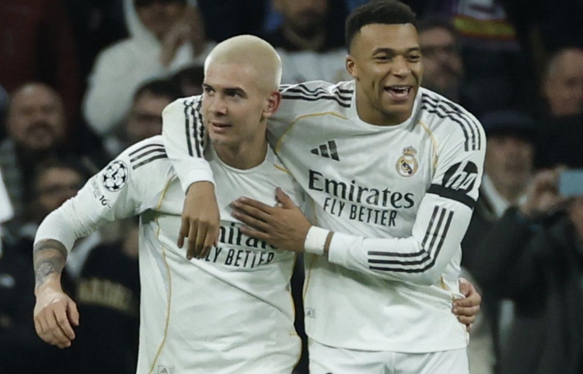 Franco Mastantuno convirti&oacute; su primer gol en Champions League.