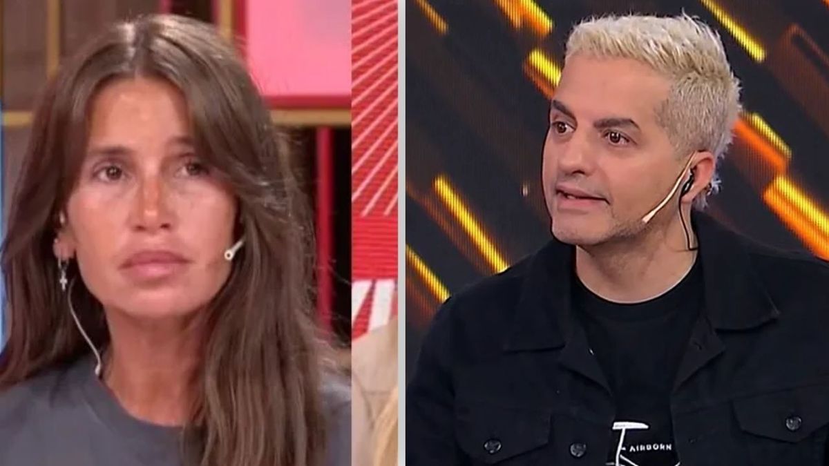 Ángel de Brito furioso con Florencia Peña.