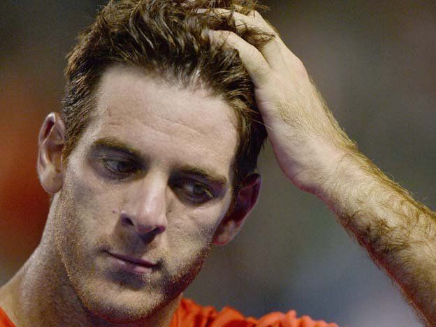 Del Potro está falto de confianza por la lesión en la muñeca