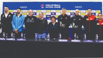 Así fue la presentación de la Liga de las Naciones de vóleibol
