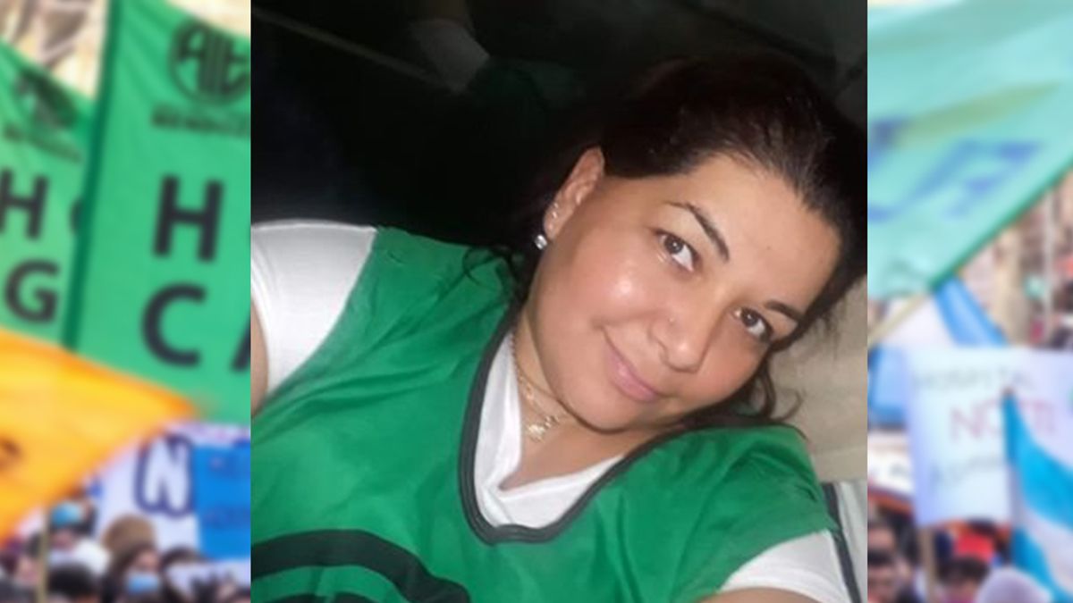 Romina Castro, secretaria general de la CTA Autónoma Mendoza.