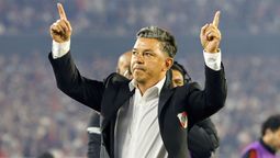Marcelo Gallardo regresó al Monumental. Marcelo Gallardo regresó al Monumental.