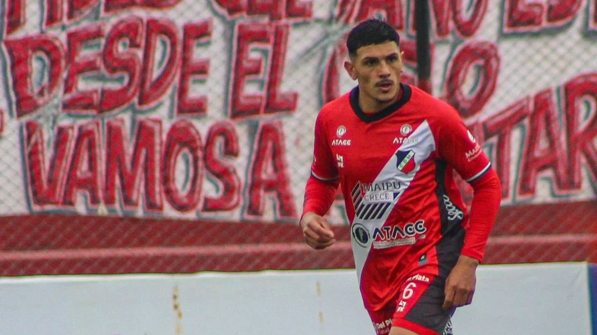Arón Agüero se ganó un lugar en el Deportivo Maipú.