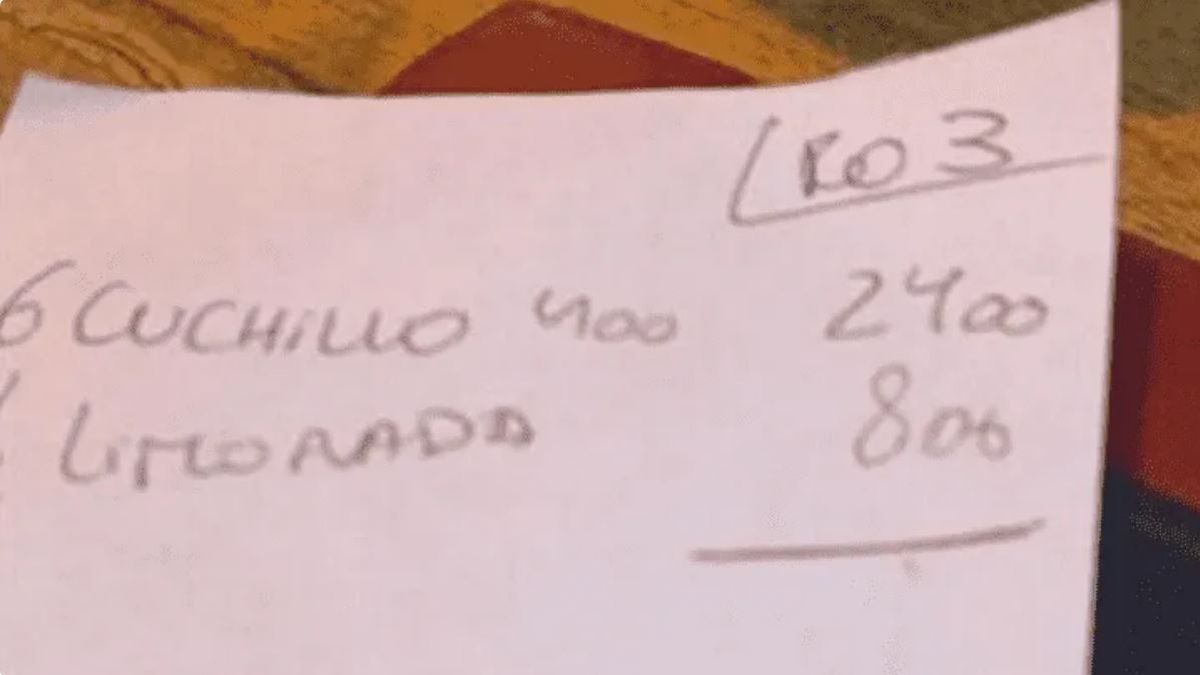 Compró 6 empanadas y quedó espantado por el excesivo precio.