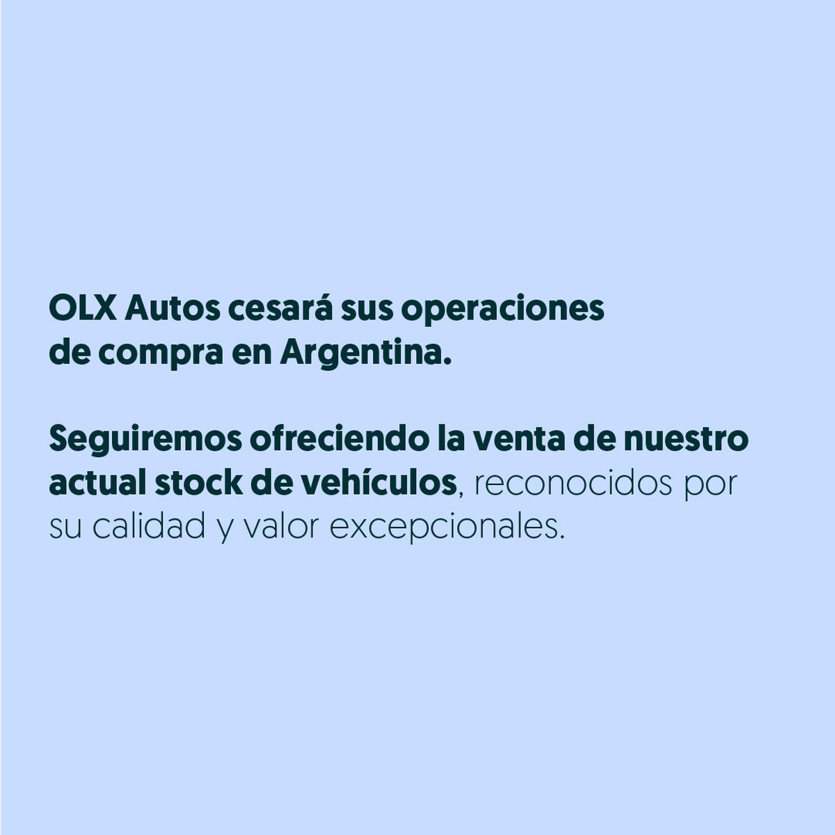 Este anuncio fue publicado por OLX el 16 de junio.