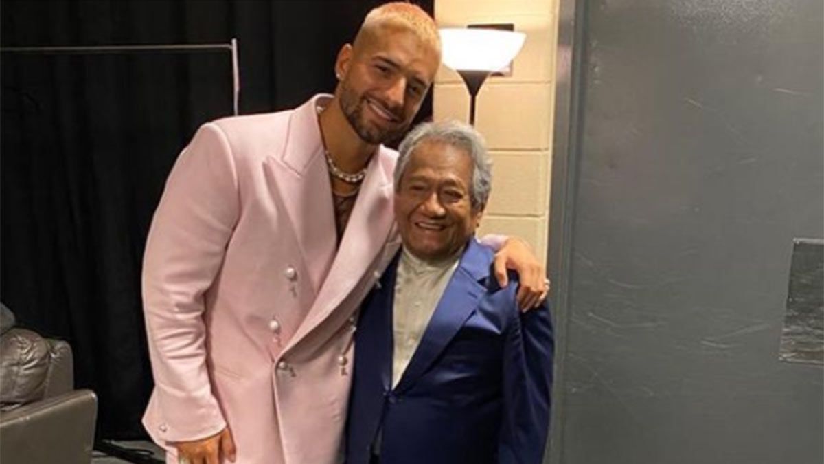 Maluma recordó con un video a Armando Manzanero.&nbsp;