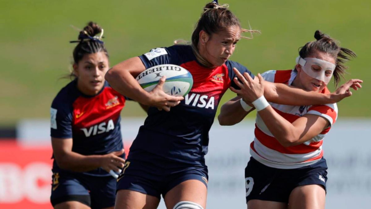 Las chicas argentinas, dirigidas por Nahuel García, lograron su mejor actuación en el Circuito Mundial de Seven. Las chicas argentinas, dirigidas por Nahuel García, lograron su mejor actuación en el Circuito Mundial de Seven.