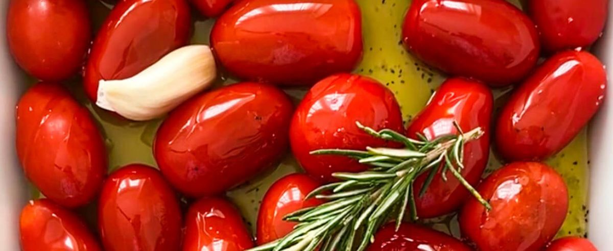 Alimento saludable. Beneficios de comer tomate cherry.
