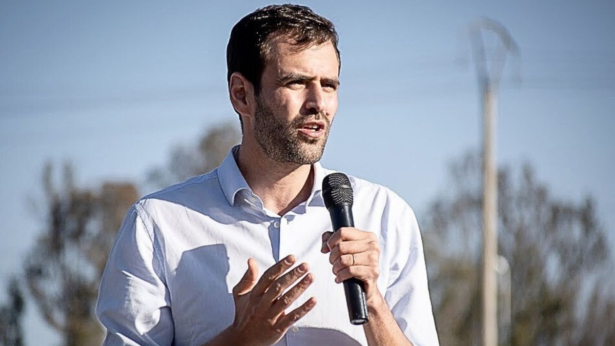 El diputado de La Cámpora, Emiliano Estrada.