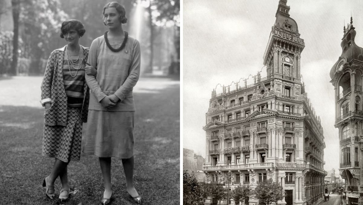 El trágico final de la hermana menor de Coco Chanel en un hotel de Buenos Aires