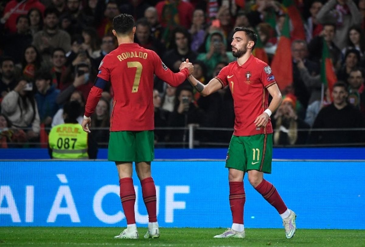 Cristiano Ronaldo y Bruno Fernandes estarán con Portugal en el Mundial de Qatar