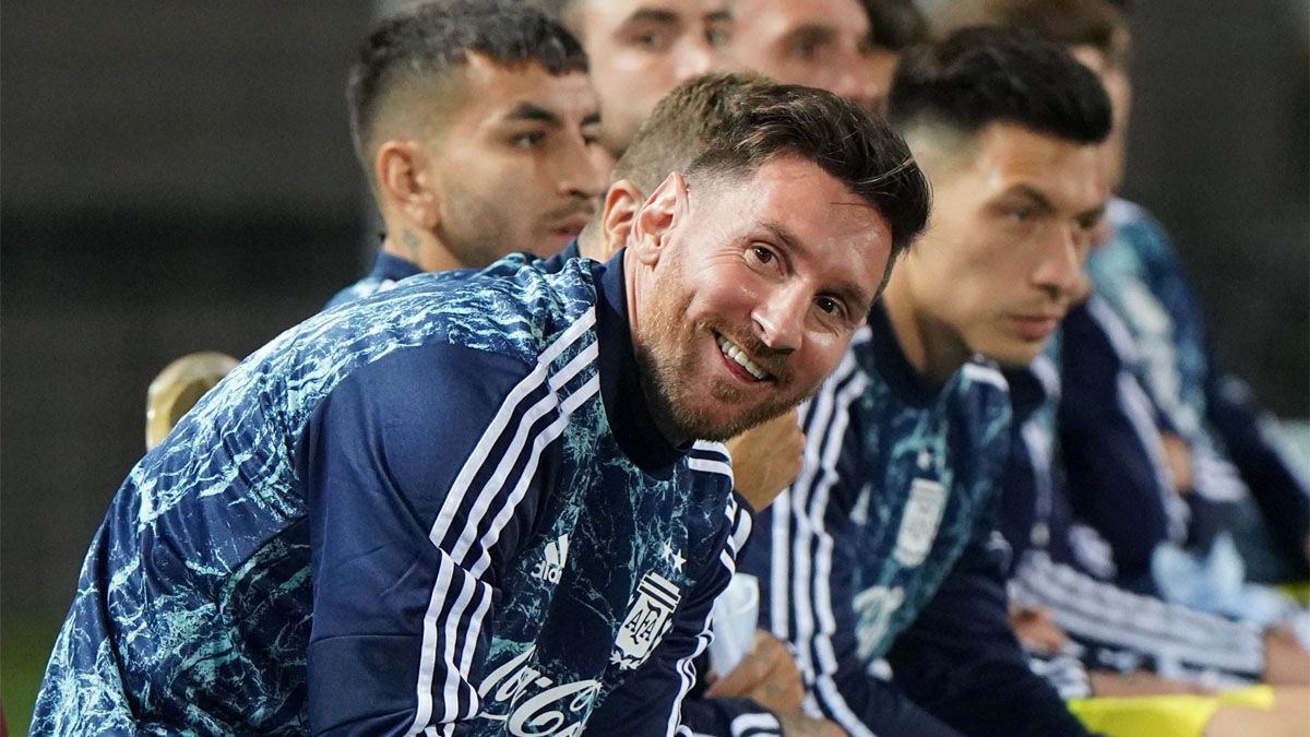 En cuántos partidos Messi ingresó desde el banco en la Selección Argentina