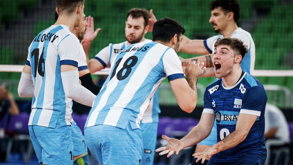La Selección argentina de vóleibol sacó pasaje para octavos de final del Mundial de vóleibol