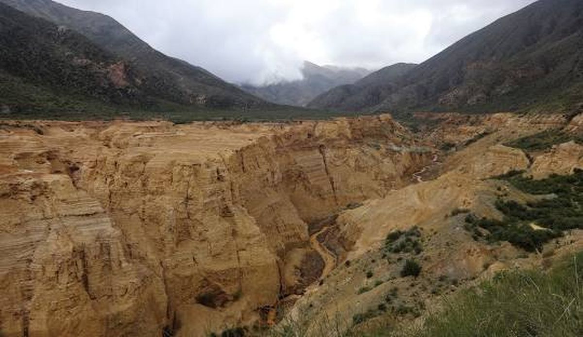 La zona de La Rioja donde ocurrió el temblor. La zona de La Rioja donde ocurrió el temblor.