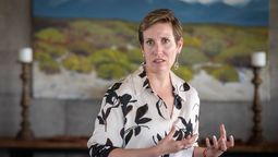 La ministra Jimena Latorre participó del evento Mines & Wines.