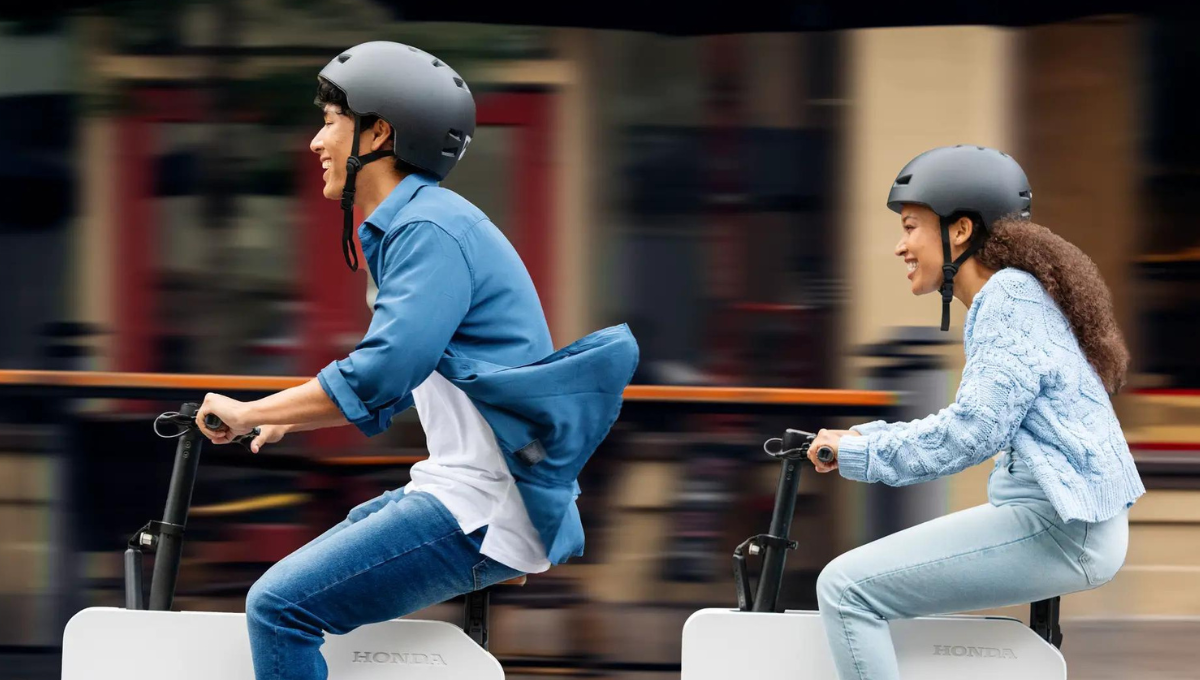 Se filtró la súper moto que Honda planifica para que se transporte toda la familia.