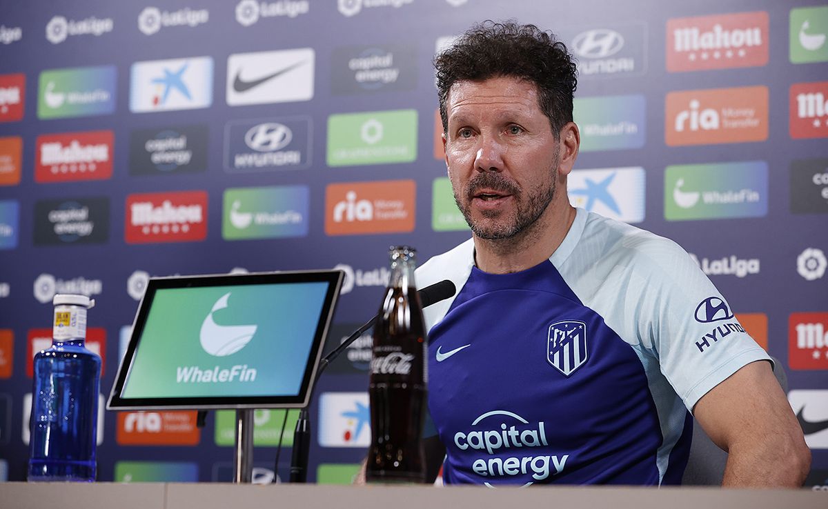Diego Simeone y su Atlético quedaron fuera del Mundial de Clubes.
