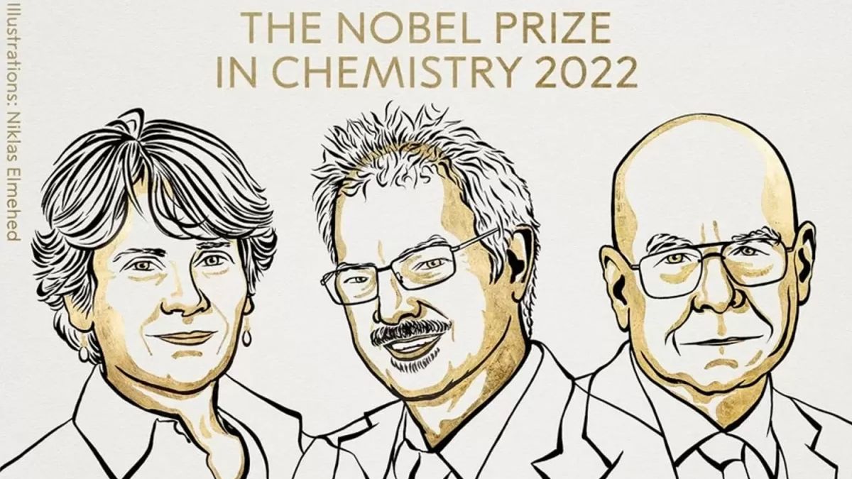 Carolyn Bertozzi y Barry Sharpless, y Morten Meldal recibieron el Premio Nobel de Química 2022.