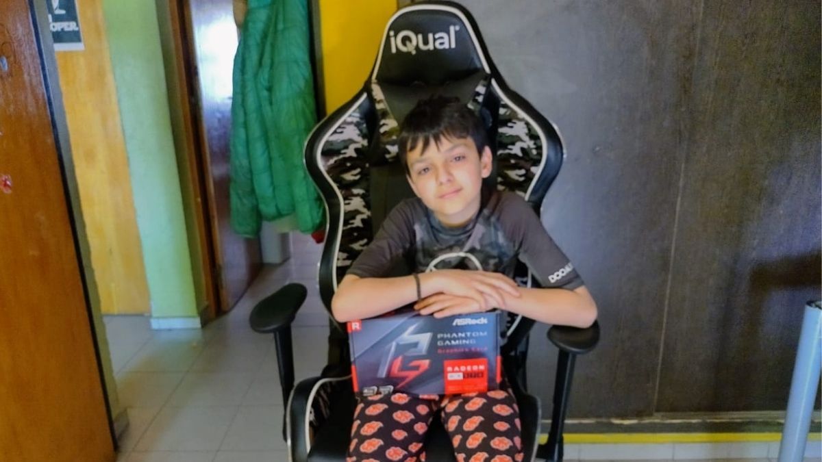 Tiene 13 años, superó 2 veces el cáncer y ahora quiere ser gamer e influencer