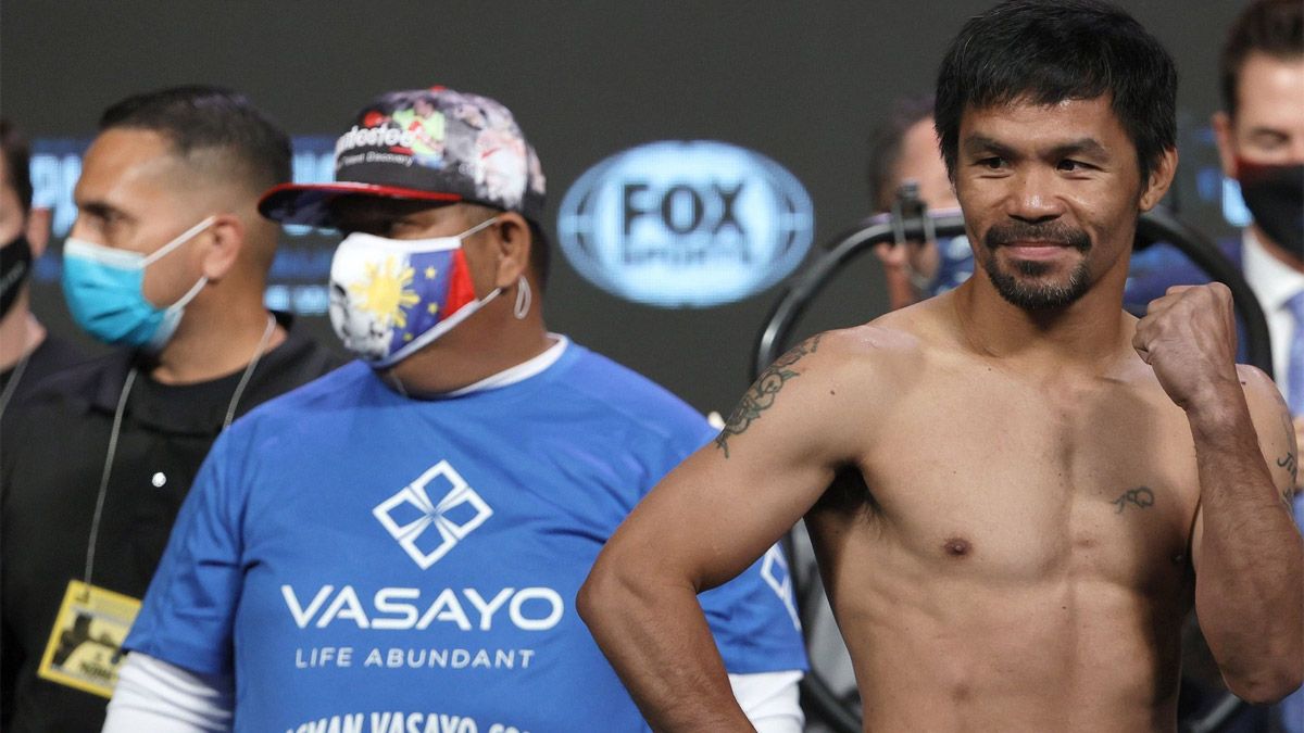 Hora y TV de la pelea Manny Pacquiao vs. Yordenis Ugás