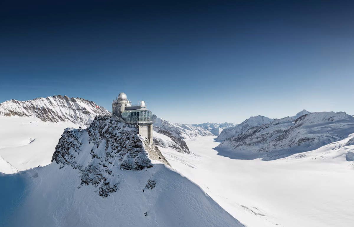 La estación de tren más alta de Europa. Imagen: My Switzerland