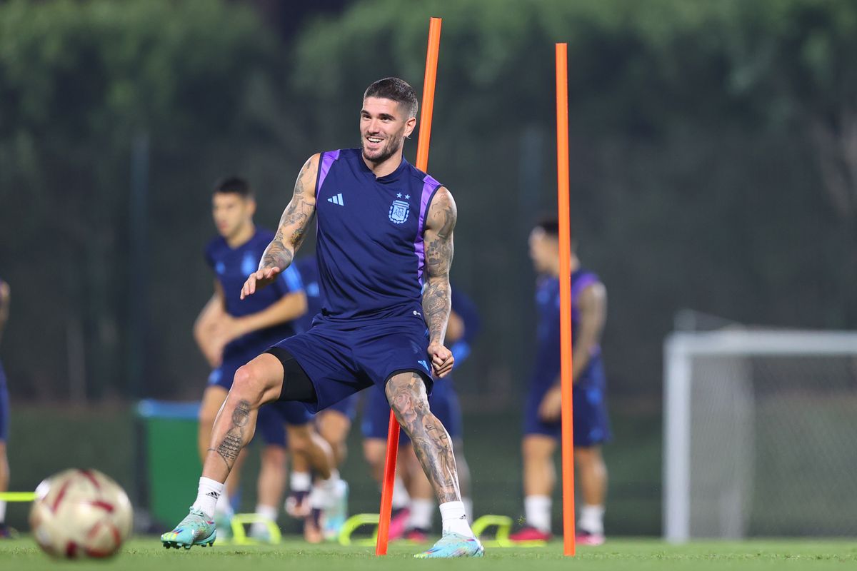 Rodrigo De Paul y sus compañeros de la Selección argentina publicaron mensajes antes de la final del Mundial Qatar 2022