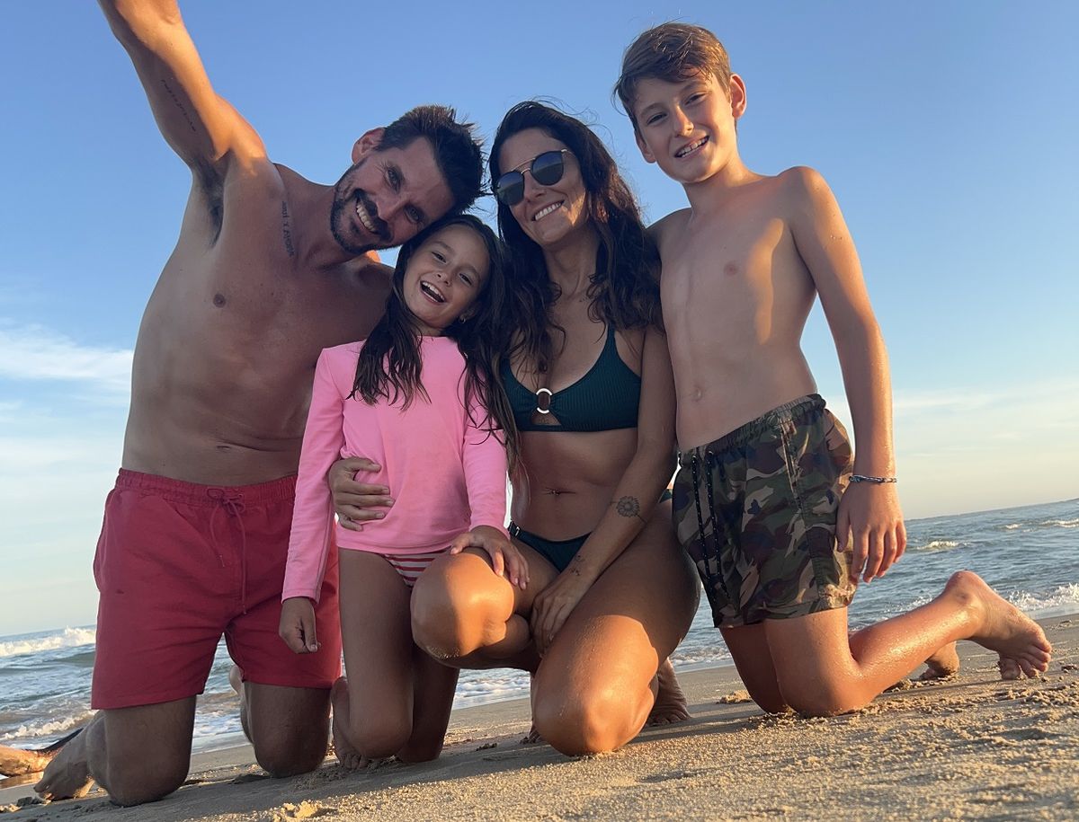 La familia de mendocinos pasó por Uruguay y disfrutó de las playas. La familia de mendocinos pasó por Uruguay y disfrutó de las playas.