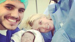 Nació la hija de Wanda e Icardi