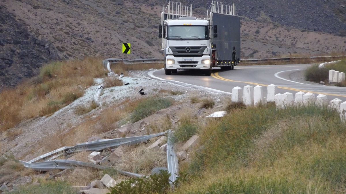 El peligro de tener una ruta nacional que no está en condiciones. Esteban Allasino reclamó ante la Nación por el estado de la Ruta 7.